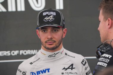  Esteban Ocon (FRA) - Alpine F1 Takımı - Alpine A524 - Formula 1 Pirelli Birleşik Devletler Grand Prix 2024 'ün sprint yarışı sırasında Renault, Austin, TX (USA) 18-20 Eylül 2024' te gerçekleştirilecek olan Circuit of Americas 'ta gerçekleştirilecek
