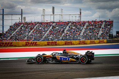 Lando Norris (GBR) - McLaren Formula 1 Ekibi - McLaren MCL38 - Mercedes Formula 1 Pirelli ABD Grand Prix 2024 sırasında, Austin, TX (ABD) 18-20 Eylül 2024 tarihlerinde gerçekleştirilecek