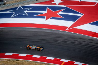 Lando Norris (GBR) - McLaren Formula 1 Takımı - McLaren MCL38 - Mercedes Formula 1 Pirelli Birleşik Devletler Grand Prix 2024 'ün Sprint elemeleri sırasında, Austin, TX (USA) 18-20 Eylül 2024 tarihlerinde gerçekleştirilecek
