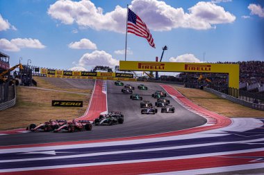  Formula 1 Pirelli Birleşik Devletler Grand Prix 2024 'ün başlangıcı, Austin, TX (ABD) 18-20 Eylül 2024' te Amerika Birleşik Devletleri 'nin Circuit of Americas pistinde gerçekleşmesi planlanıyor.