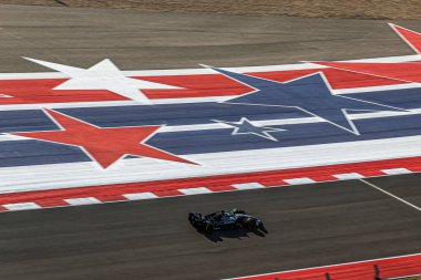  George Russell (GBR) - Mercedes-AMG PETRONAS F1 Ekibi - Mercedes W15 - Mercedes E Performansı Formula 1 Pirelli Birleşik Devletler Grand Prix 2024 yarışması sırasında, Austin, TX (ABD) 18-20 Eylül 'de gerçekleştirilecek