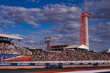  Fernando Alonso (ESP) - Aston Martin Aramco F1 Ekibi - Aston Martin AMR24 - Mercedes Formula 1 Pirelli ABD Grand Prix 2024 ön eleme oturumu sırasında, Austin, TX (USA) 18-20 Eylül 2024 tarihlerinde Amerika Birleşik Devletleri 'nin Circuit şehrinde gerçekleşmesi planlanan