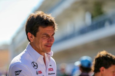  Toto Wolff (AUT) - Mercedes F1 Takım Müdürü Formula 1 Pirelli Birleşik Devletler Grand Prix 2024 yarışında, Austin, TX (ABD) 18-20 Eylül 2024 tarihlerinde gerçekleştirilecek