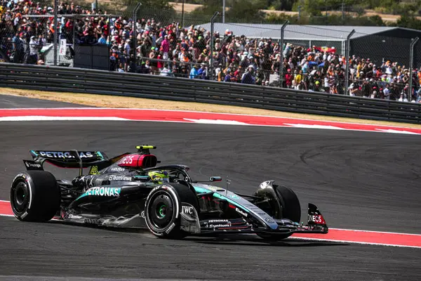  Lewis Hamilton (GBR) - Mercedes-AMG PETRONAS F1 Ekibi - Mercedes W15 - Mercedes E Performansı Formula 1 Pirelli ABD Grand Prix 2024 sırasında, Austin, TX (USA) 18-20 Eylül 2024 tarihlerinde Circuit of Americas 'ta gerçekleşmesi planlanan