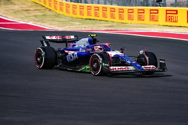 Yuki Tsunoda (JPN) - Visa Cash App RB F1 Team - RB VCARB01 - Honda RBPT Formula 1 Pirelli ABD Grand Prix 2024 sırasında, Austin, TX (USA) 18-20 Eylül 2024 tarihlerinde gerçekleştirilecek