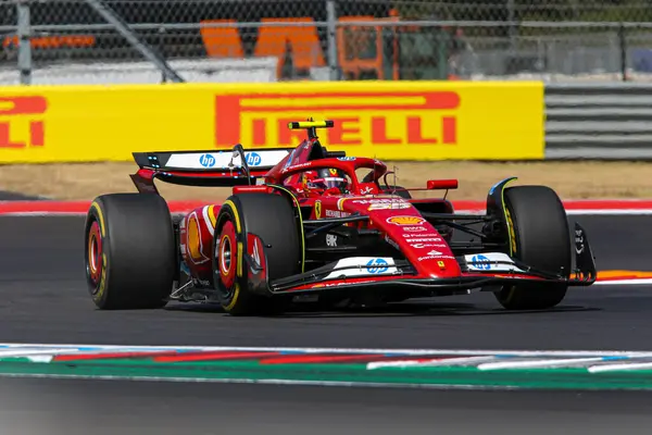  Carlos Sainz Jr. (ESP) - Scuderia Ferrari - Ferrari SF-24 - Ferrari Formula 1 Pirelli Birleşik Devletler Grand Prix 2024 yarışında, Austin, TX (ABD) 18-20 Eylül 2024 tarihlerinde Circuit of Americas 'ta gerçekleşmesi planlanıyor.
