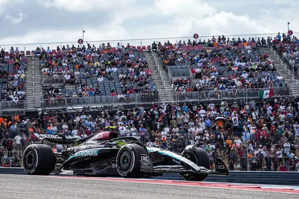  Lewis Hamilton (GBR) - Mercedes-AMG PETRONAS F1 Ekibi - Mercedes W15 - Mercedes E Performansı Formula 1 Pirelli ABD Grand Prix 2024 sırasında, Austin, TX (USA) 18-20 Eylül 2024 tarihlerinde Circuit of Americas 'ta gerçekleşmesi planlanan