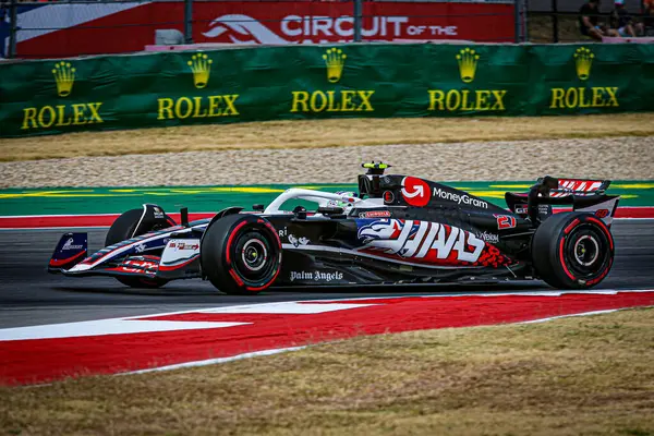  Nico Hulkenberg (GER) - MoneyGram Haas F1 Team - Haas VF-24 - Ferrari Formula 1 Pirelli Birleşik Devletler Grand Prix 2024 sırasında, Austin, TX (ABD) 18-20 Eylül 2024 tarihlerinde Circuit of Americas 'ta gerçekleşmesi planlanan