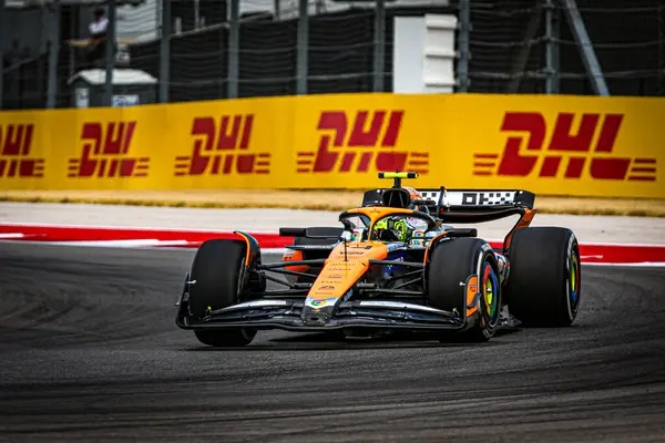 Lando Norris (GBR) - McLaren Formula 1 Ekibi - McLaren MCL38 - Mercedes Formula 1 Pirelli ABD Grand Prix 2024 sırasında, Austin, TX (ABD) 18-20 Eylül 2024 tarihlerinde gerçekleştirilecek