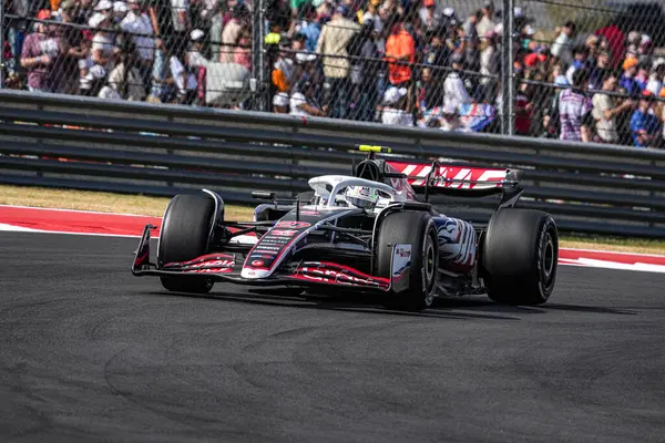  Nico Hulkenberg (GER) - MoneyGram Haas F1 Team - Haas VF-24 - Ferrari Formula 1 Pirelli Birleşik Devletler Grand Prix 2024 sırasında, Austin, TX (ABD) 18-20 Eylül 2024 tarihlerinde Circuit of Americas 'ta gerçekleşmesi planlanan