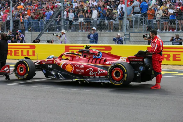  Carlos Sainz Jr. (ESP) - Scuderia Ferrari - Ferrari SF-24 - Ferrari Formula 1 Pirelli Birleşik Devletler Grand Prix 2024 yarışında, Austin, TX (ABD) 18-20 Eylül 2024 tarihlerinde Circuit of Americas 'ta gerçekleşmesi planlanıyor.