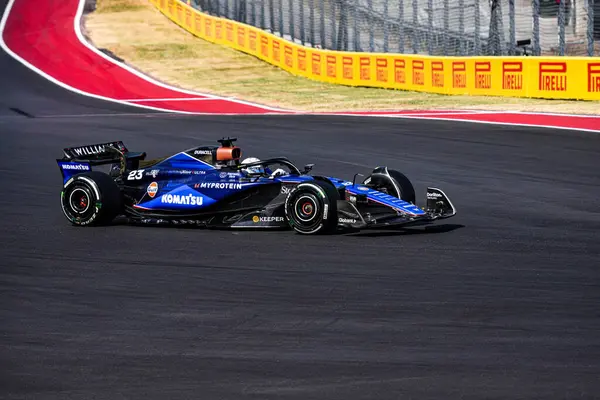  Alexander Albon (THA) - Williams Racing - Williams FW46 - Mercedes Formula 1 Pirelli Birleşik Devletler Grand Prix 2024 sırasında, Austin, TX (ABD) 18-20 Eylül 2024 tarihlerinde gerçekleştirilecek