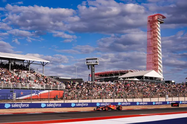  Charles Leclerc (MON) - Scuderia Ferrari - Ferrari SF-24 - Ferrari Formula 1 Pirelli ABD Grand Prix 2024 ön eleme oturumu sırasında, Austin, TX (ABD) 18-20 Eylül 2024 'te gerçekleştirilecek olan Circuit of Americas' ta gerçekleşecektir.