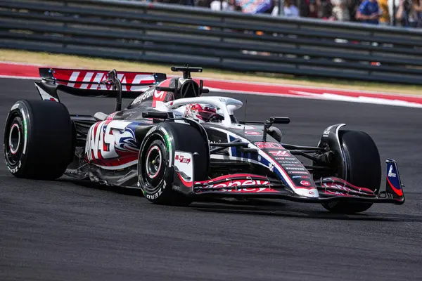  Kevin Magnussen (DEN) - MoneyGram Haas F1 Team - Haas VF-24 - Formula 1 Pirelli ABD Grand Prix 2024 sırasında Ferrari, Austin, TX (ABD) 18-20 Eylül 2024 tarihlerinde gerçekleştirilecek