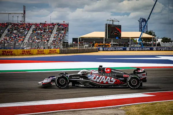  Kevin Magnussen (DEN) - MoneyGram Haas F1 Team - Haas VF-24 - Formula 1 Pirelli ABD Grand Prix 2024 sırasında Ferrari, Austin, TX (ABD) 18-20 Eylül 2024 tarihlerinde gerçekleştirilecek