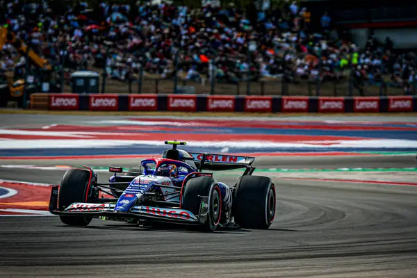 Liam Lawson (AUS) - Visa Cash App RB F1 Team - RB VCARB01 - Honda RBPT Formula 1 Pirelli ABD Grand Prix 2024 sırasında, Austin, TX (USA) 18-20 Eylül 2024 tarihlerinde gerçekleştirilecek
