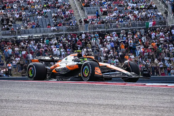 Lando Norris (GBR) - McLaren Formula 1 Ekibi - McLaren MCL38 - Mercedes Formula 1 Pirelli ABD Grand Prix 2024 sırasında, Austin, TX (ABD) 18-20 Eylül 2024 tarihlerinde gerçekleştirilecek