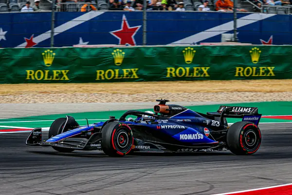  Alexander Albon (THA) - Williams Racing - Williams FW46 - Mercedes Formula 1 Pirelli Birleşik Devletler Grand Prix 2024 sırasında, Austin, TX (ABD) 18-20 Eylül 2024 tarihlerinde gerçekleştirilecek