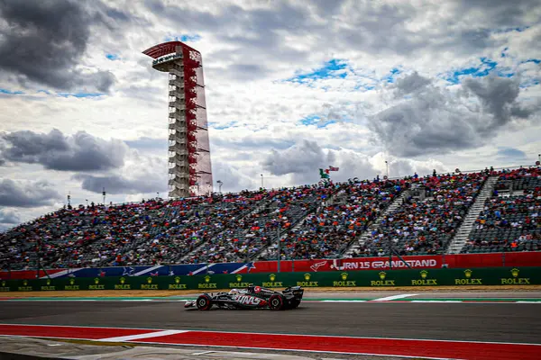  Nico Hulkenberg (GER) - MoneyGram Haas F1 Team - Haas VF-24 - Ferrari Formula 1 Pirelli Birleşik Devletler Grand Prix 2024 sırasında, Austin, TX (ABD) 18-20 Eylül 2024 tarihlerinde Circuit of Americas 'ta gerçekleşmesi planlanan