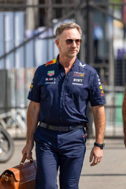  Christian Horner (GBR) - Formula 1 'de Lenovo Grande Premio de Sao Paulo 2024' te RedBull Yarış Takımı Müdürü, Interlagos Circuit, San Paolo, Brasil, BRA Nov 1-3, 2024 - Fotoğraf Alessio De Marco the Avens-Images.com