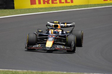  Sergio Perez (MEX) - Oracle Red Bull Racing - Red Bull RB20 - Formula 1 sırasında Honda RBPT Lenovo Grande Premio de Sao Paulo 2024, Interlagos, San Paolo, Brasil, BRA Nov 1-3, 2024 - Fotoğraf Alessio De Marco De Marco 