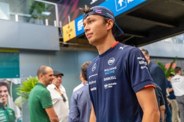  Alexander Albon (THA) - Williams FW46 - Mercedes Formula 1 Lenovo Grande Premio de Sao Paulo 2024 sırasında, San Paolo, Brasil, BRA Nov 1-3, 2024 - Fotoğraf Alessio De Marco