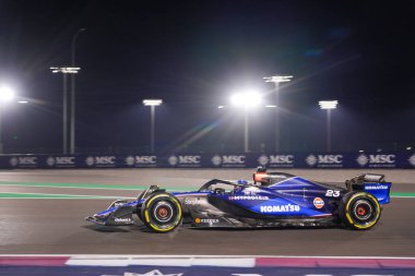  Alexander Albon (THA) - Williams Yarışı - Williams FW46 - Mercedes 29.11.2024, Losail Uluslararası Pisti, Doha, Formula 1 Katar Havayolları Grand Prix 202