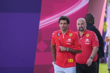  Carlos Sainz Jr. (ESP) - Scuderia Ferrari - Ferrari SF-24 - Ferrari 29.11.2024, Losail Uluslararası Pisti, Doha, Formula 1 Katar Havayolları Katar Grand Prix 202