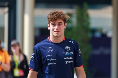 Franco Colapinto (ARG) - Williams Racing - Williams FW46 - Mercedes Formula 1 Etihad Airways Abu Dabi Grand Prix 2024, Yas Marina, Abu Dabi 6-8 Aralık 2024 Cuma günkü oturumunda