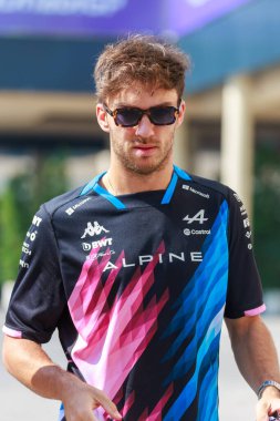  Pierre Gasly (FRA) - Alpine F1 Takımı - Alpine A524 - Formula 1 Etihad Havayolları Grand Prix 2024, Yas Marina, Abu Dabi 6-8 Aralık 2024 Cuma günkü oturumunda Renault