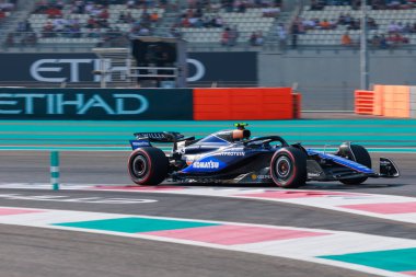 Franco Colapinto (ARG) - Williams Racing - Williams FW46 - Mercedes Formula 1 Etihad Airways Abu Dabi Grand Prix 2024, Yas Marina, Abu Dabi 6-8 Aralık 2024 Cuma günkü oturumunda