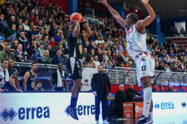 Anthony Hickey - Apu Old Wild West Udine, Real Sebastiani Rieti vs Apu Old Wild West Udine, 26 Şubat 2025, PalaSojourner Rieti, Round 30 - Sezon 2024-2025