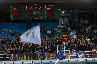 TIFOSI RIETI Real Sebastiani Rieti vs Apu Vahşi Batı Udine, 26 Şubat 2025, PalaSojourner Rieti, Round 30 - Sezon 2024-2025