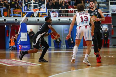 Anthony Hickey - Apu Old Wild West Udine, Real Sebastiani Rieti vs Apu Old Wild West Udine, 26 Şubat 2025, PalaSojourner Rieti, Round 30 - Sezon 2024-2025