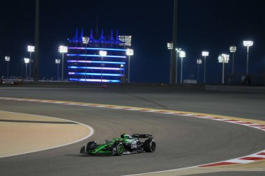 27.02.2025, Bahreyn Uluslararası Pisti, Sakhir, Formula 1 Test Bahreyn 20 Gabriel Bortoleto (BRA) Sayı Sauber F1 Ferrari 