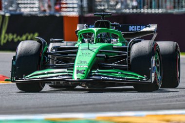 Gabriel Bortoleto (BRA) Sauber C45 Ferrar 'ı Tekmele