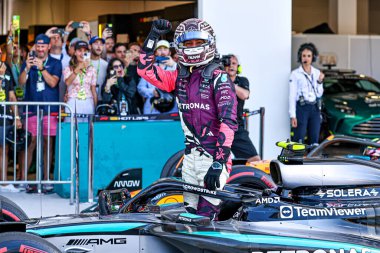 Pazar günü Miami otlağı atmosferi