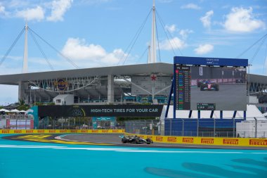 Pazar günü Miami otlağı atmosferi