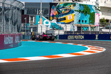 Pazar günü Miami otlağı atmosferi