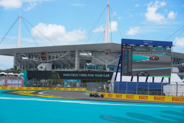 Pazar günü Miami otlağı atmosferi