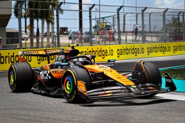 Pazar günü Miami otlağı atmosferi