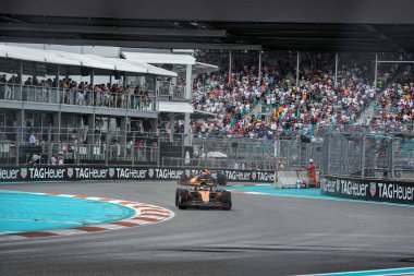 Pazar günü Miami otlağı atmosferi