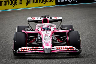 Isaac Hadjar (FRA) Vize Nakit Uygulaması RB F1 Çayı