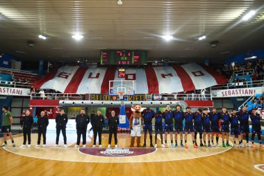 Real Sebastiani Rieti, WegreenIT Urania Milano 'ya karşı Maç Atmosferi - Playoff Quarter, Maç 1