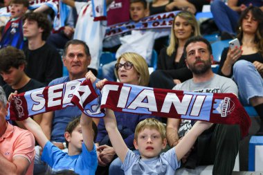 Real Sebastiani Rieti, WegreenIT Urania Milano 'ya karşı Maç Atmosferi - Playoff Quarter, Maç 1