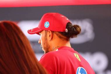  Lewis Hamilton (GBR) - Scuderia Ferrari - Ferrari SF-25 - Ferrari Formula 1 AWS Gran Premio del Made in Italy e dell 'Emilia Romagna 2025 - Autodromo Enzo e Dino Ferrari, Imola (BO) İtalya 15-18 Mayıs 2025 tarihleri arasında, 