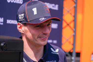  Max Verstappen (NED) - Oracle Red Bull Racing - Red Bull RB21 - AWS Gran Premio del Made in Italy e dell 'Emilia Romagna 2025 - Autodromo Enzo e Dino Ferrari, Imola (BO) Italy 15-18 Mayıs 2025 tarihleri arasında, 