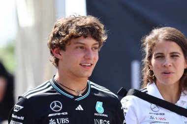  Andrea Kimi Antonelli (ITA) - Mercedes-AMG PETRONAS F1 Takımı - Mercedes W16 - AWS Gran Premio del Made in Italy e dell 'Emilia Romagna 2025 - Autodromo Enzo e Dino Ferrari, Imola (BO) İtalya 15-18 Mayıs tarihleri arasında