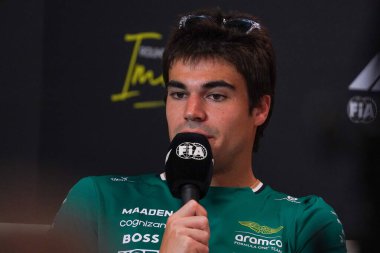  Lance Stroll (CAN) - Aston Martin Aramco F1 Takımı - Aston Martin AMR25 - AWS Gran Premio del Made in Italy e dell 'Emilia Romagna 2025 - Autodromo Enzo e Dino Ferrari, Imola (BO) İtalya - İtalya