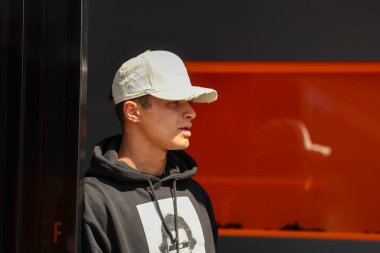 Lando Norris (GBR) - McLaren Formula 1 Takımı - McLaren MCL39 - AWS Gran Premio del Made in Italy e dell 'Emilia Romagna 2025 - Autodromo Enzo e Dino Ferrari, Imola (BO) İtalya - 15 Mayıs 2025, 
